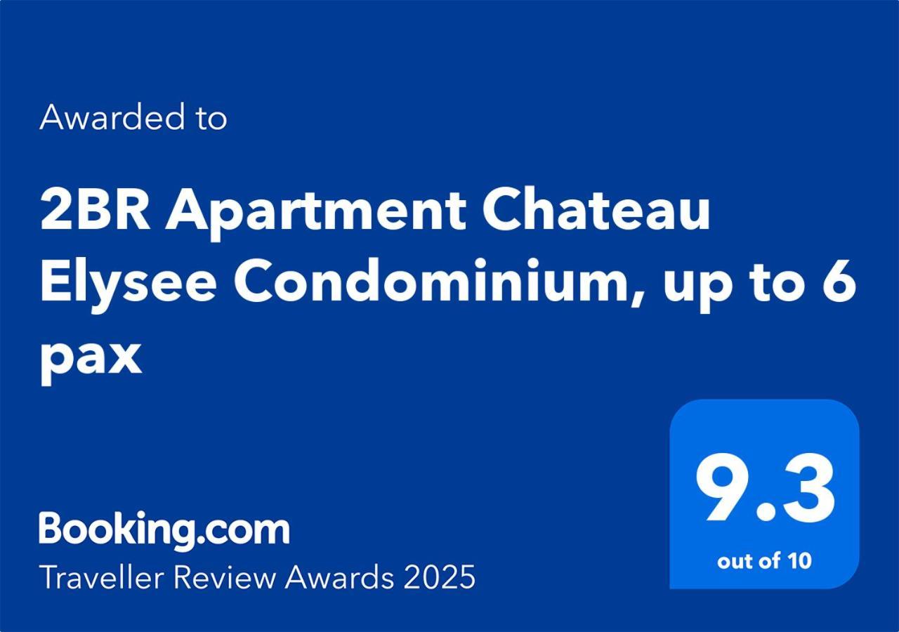 Cozy 2Br Staycation With Balcony Chateau Elysee For 4-6 Pax Paranaque City Exterior foto